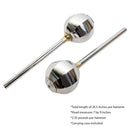 Stainless Steel Twin Golden Melon Hammers (Jingua Chui)