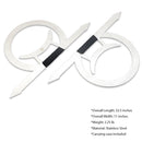 Stainless Steel Full Moon Coin Ring Blades (Manyuedao）