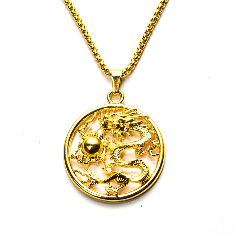 Dragon Gold Pendant