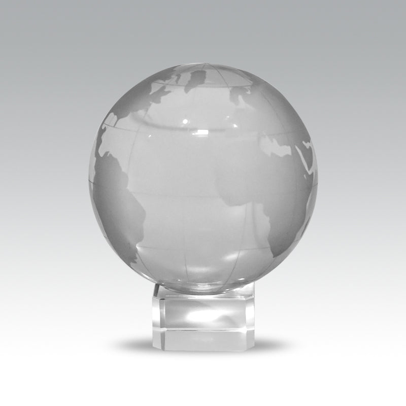 Crystal World Globe