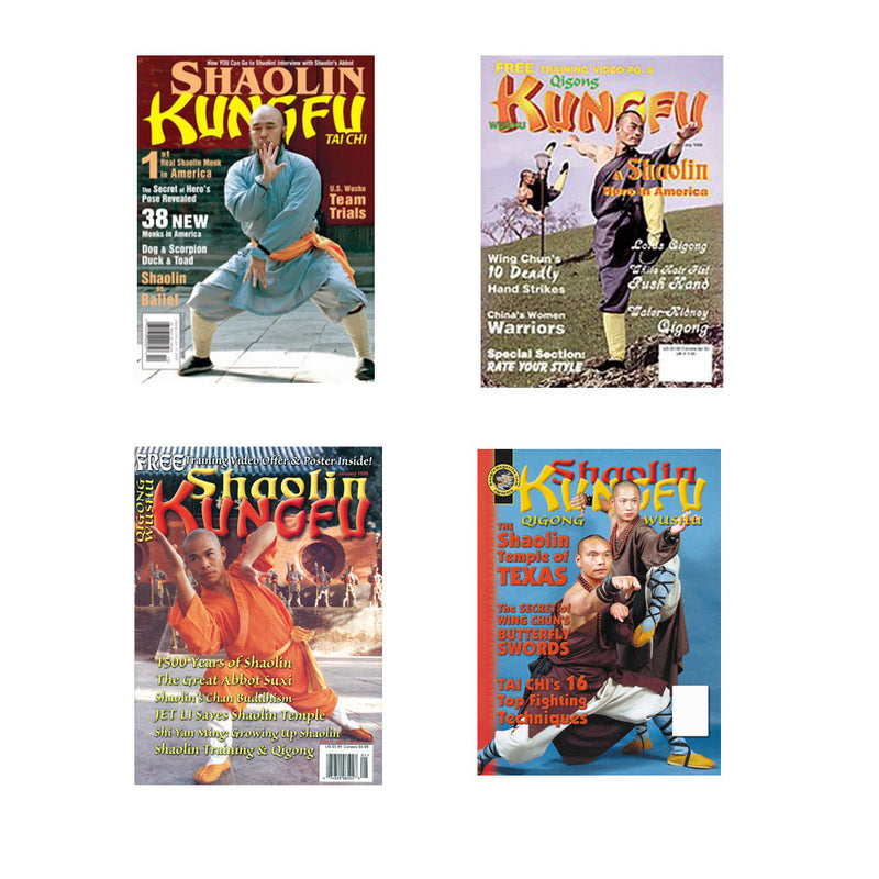 15% OFF - Shaolin Kung Fu Special Magazines Pack