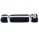 Belt - Black with White Stripe