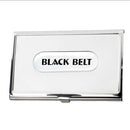 Black Belt Business Card Holder