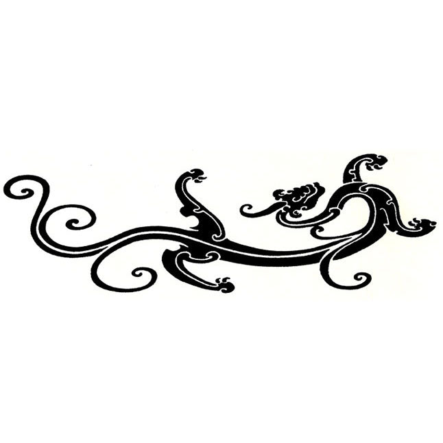 Dancing Dragon (Black Graphic) - Other Garment