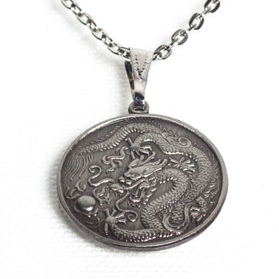 Dragon Silver Pendant