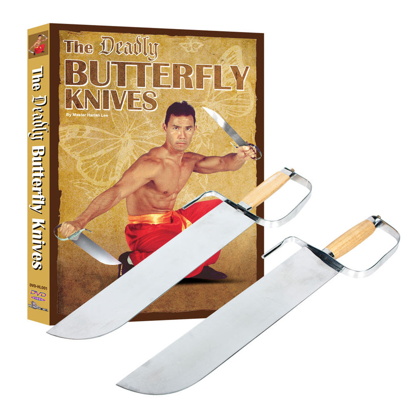 DVD & Weapon - Butterfly Swords Master Kits