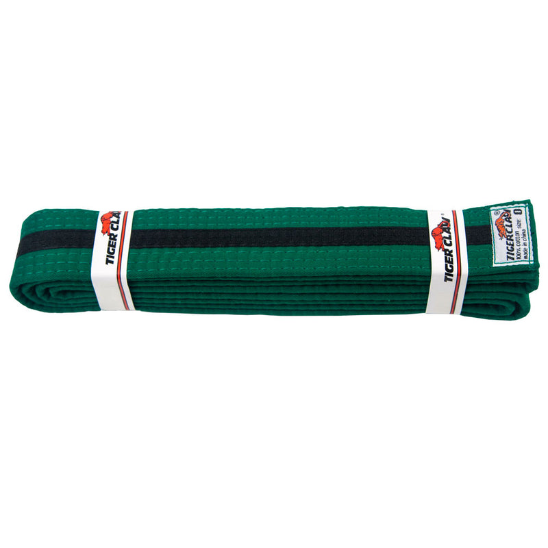 Han Belt - Green with Black Stripe