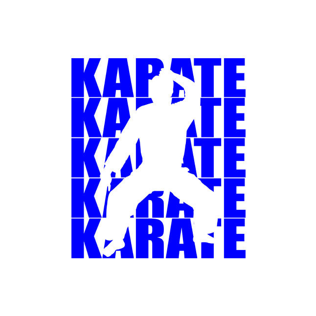 Karate (Blue Lettering) - Other Garment