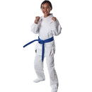 White Karate Uniform Light Weight Poly/Cotton