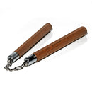 Nunchaku Octagonal Hardwood w/chain