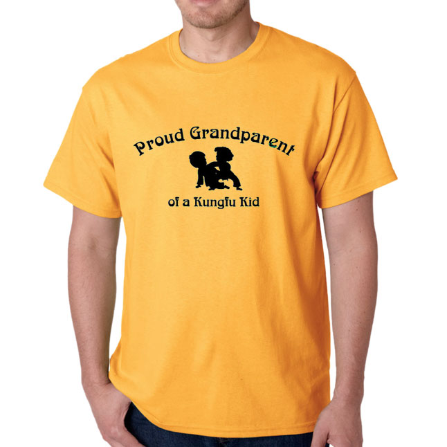 T-Shirt - Proud Grandparent of a Kung Fu Kid