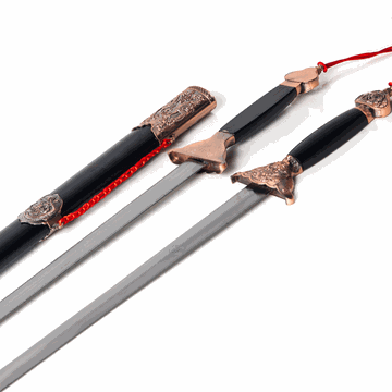 Twin Spring Steel Sword