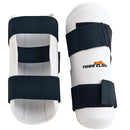 White Forearm Guards